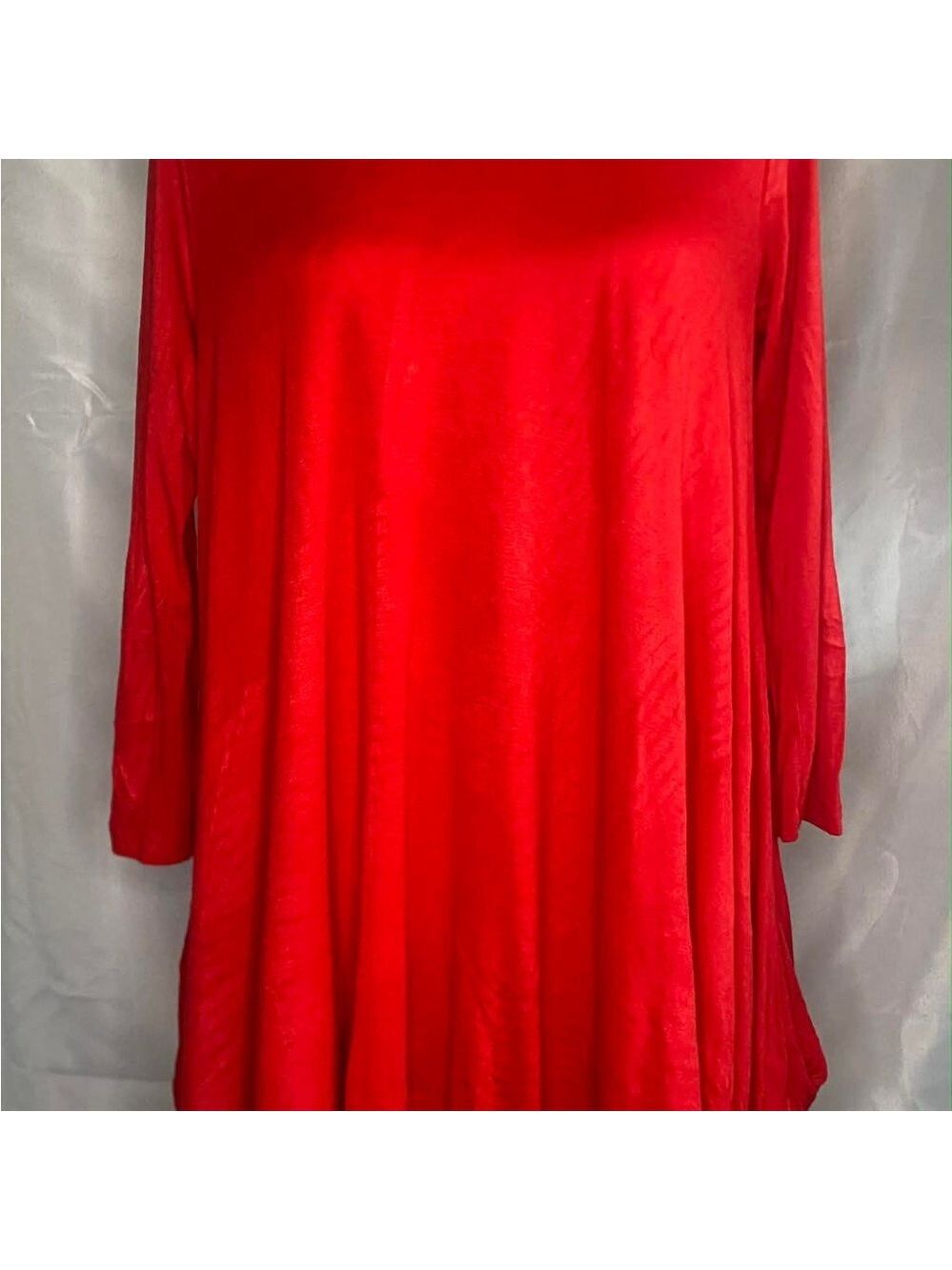 Elegant Red Women's Top